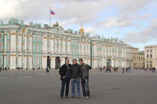 Besuch in St. Petersburg (RUS) im Jahr 2011 Freundschaft kennt keine Grenzen - wir besuchen eine Legende in der Ferne